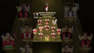Bournemouth's new squad with new rumours! #bournemouth #transfer #transfernews