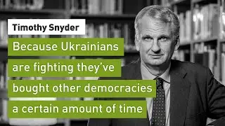 Address by Dr. Timothy Snyder at the Kyiv Security Forum invitation (ENG SUB)