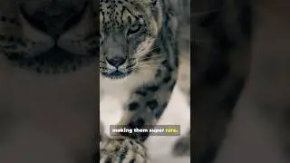 Snow Leopards: Ghost Of The Mountains! #SnowLeopard #AmazingFacts #WildlifeSecrets #viralshorts