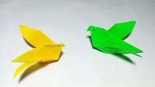Origami bird | How to make a paper bird origami |  DIY PAPER TUTORIAL
