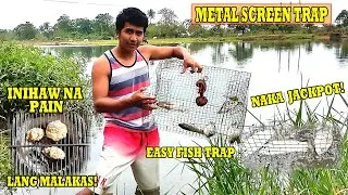 METAL SCREEN TRAP- INIHAW NA KANIN EFFECTIVE✅ 1KG NA TILAPIA SA UNANG ANGAT- ILOCANO LIFE