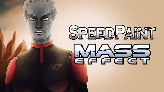 SpeedPaint - Mass Effect - Asari