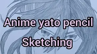 anime yato pencil sketching | Sketching | Artist |