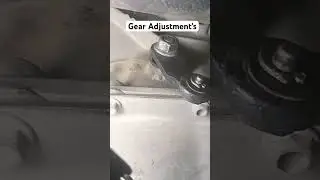 Gear Shifting Adjustment’s in car #gearbox #repair