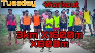 Ta army Running workout days 3 | Tuesday Running workout 
