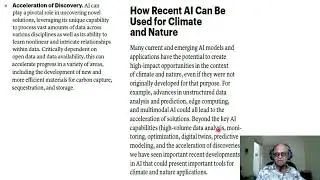 2A - What all can AI do for Climate Monitoring, Modelling and Predictions?