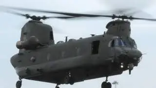 RAF Chinook Display - Bournemouth Air Festival 2022