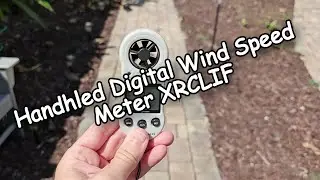 Digital Handheld Wind Speed Meter XRCLIF-818 Review | Affordable Anemometer 2024