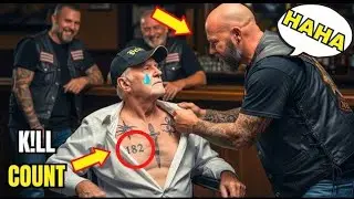 Bikers Messed with an Old Disabled Veteran | 20 Minutes Later Navy Seals Showed Up | Emotional Story