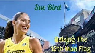 The GOAT, Sue Bird Raises The 12th Man Flag!