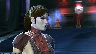 Female Jedi Knight - Final confrontation attempt to redeem Voice of Emperor
