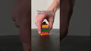 Love that sound of clicking bricks!