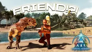Hunting for Friends! - Ark Ascended Solo (The Island)