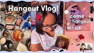 [ HANGOUT VLOG! ] : &team album unboxing, arcade, kpot & more! ⋆‧°𓏲ּ𝄢 