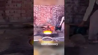 free gold recovery process #experiment #goldcollector #goldextraction