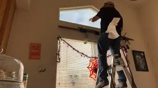 Top Wall Light Transom Window Tinting