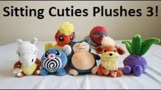 Pok&eacute;mon Center Sitting Cuties: Growlithe, Cubone, Poliwag, Snorlax, and Oddish!