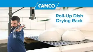Roll-Up Dish Drying Rack