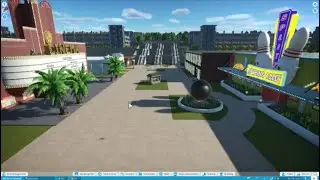 Warner Brothers Citywalk Entertainment (Planet Coaster)
