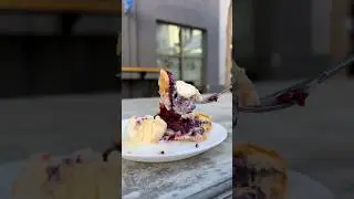 Delicious Marionberry Pie! 🙌🏼🍇🥧‼️ #pie #delicious #dessert #longbeach #shorts #foodie #berry