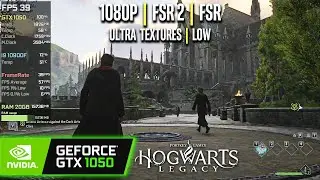GTX 1050 | Hogwarts Legacy - 2GB VRAM isn't enough