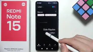 Redmi Note 15: How to Turn On Edge Lighting