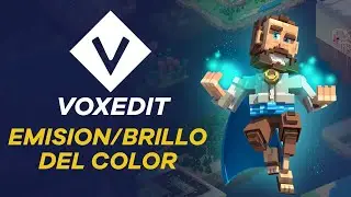 VoxEdit: Emision/Brillo del color | Gu&iacute;a / Tutorial | The Sandbox Game