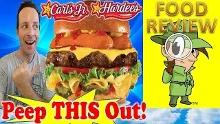 Carl's Jr.&reg; | Hardee's&reg; Most American Thickburger&reg; Review! Peep THIS Out!