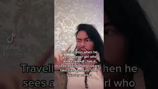 Traveller sees gorger