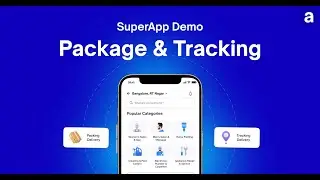 All in one Super App | Send Package & Live Tracking Demo