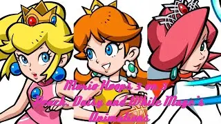 Mario Hoops 3 on 3 - Peach, Daisy and White Mage's Animations