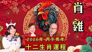 2026年 丙午年 馬年十二生肖運程 10- 肖雞 (廣東話)