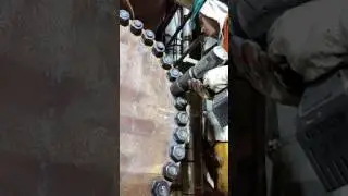 COVER PLATE BOLTING WITH BTM LITHIUM BATTERY GUN FROM HYTORC