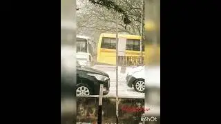Hailstorm in Guwahati #hailstorm #assam #guwahati #youtubeshorts #winter