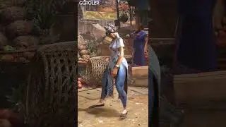 juri  with chunli costume 💝 as ken