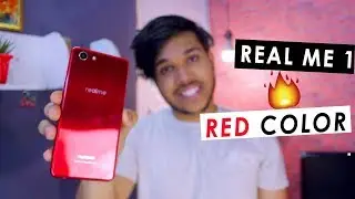 RealMe 1 SOLAR RED Color First Look/ Hands On .. Laali Hamara 😂😍 Unboxed