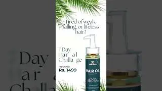 7 Days Hair Growth Challenge with Pure Desi Gold Oil | Real Results!