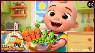🥦🍦New Veggie Popsicle Fun | Healthy Kitchen Song for Kids 👧🧒🎶
