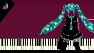 VOiCE (Miku) [Lovely-P] | Synthesia Piano Tutorial