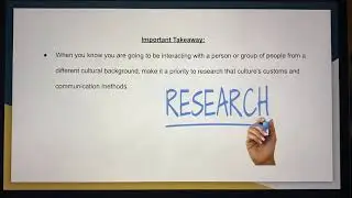 Enhancing communication skills: cross cultural communication