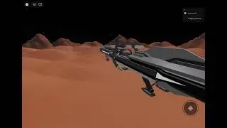 Experimental spaceship - Landing on a planet showcase (4K)