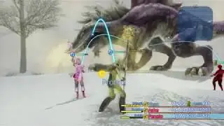 Final Fantasy XII -The Zodiac Age : Behemoth King Casual Boss Fight