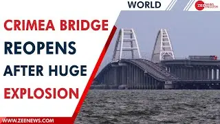 Crimea bridge attack 2022: Russia repairs part of the damaged bridge in the explosion