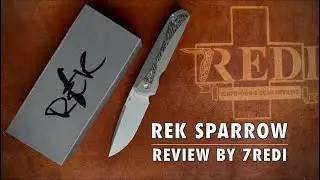 Razor Edge Knives REK x Reate Reivew - Мой любимый фронтфлиппер 2025 года!