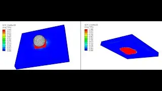 How to Implement/Invoke Johnson Holmquist-2 (JH2) material model in Abaqus? Advanced Module-Abaqus