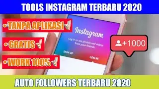 🔴GRATIS 💥 CARA MENAMBAH FOLLOWERS INSTAGRAM TANPA MENGGUNAKAN APLIKASI TERBARU 2020
