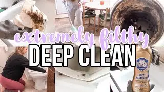 EXTREMELY FILTHY DEEP CLEAN 2021 | EXTREME CLEANING MOTIVATION | CLEAN WITH ME 2021