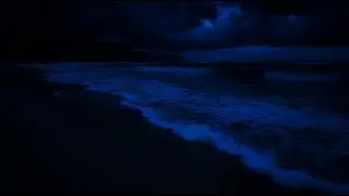 Ocean Waves at Night for Deep Sleep | Gentle Sea Sounds to Calm the Mind and Restore Peace