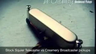 Is it worth upgrading my Squier Telecaster pickups? Stock vs The Creamery pickups.