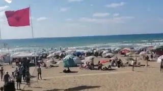 Vlog: Une après midi à la plage des nations Bouknadel (12/8/20)